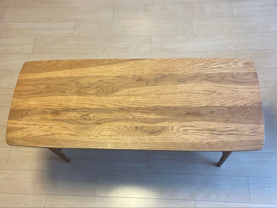 モモナチュラル ローテーブル昇降式