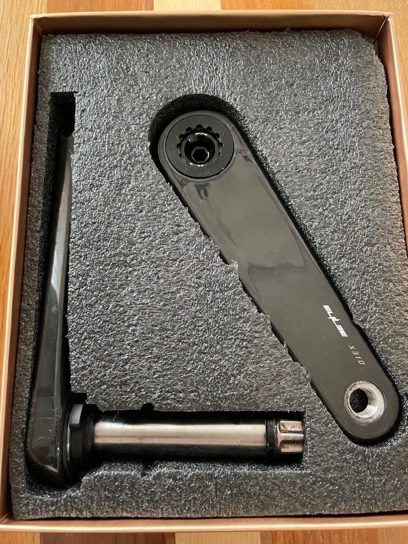 ELILEE クランクアーム X310 165mm ブラック