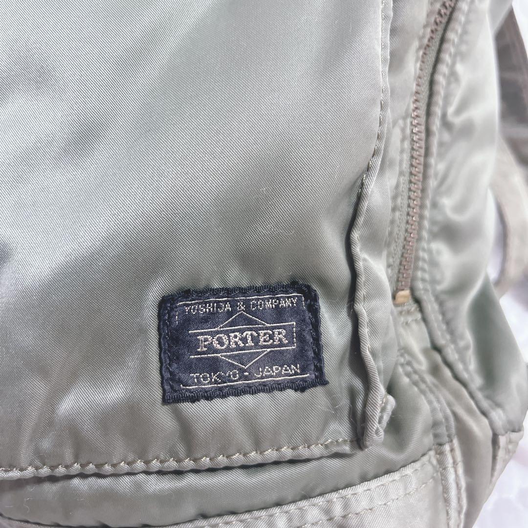 PORTER TANKER リュック セージグリーン