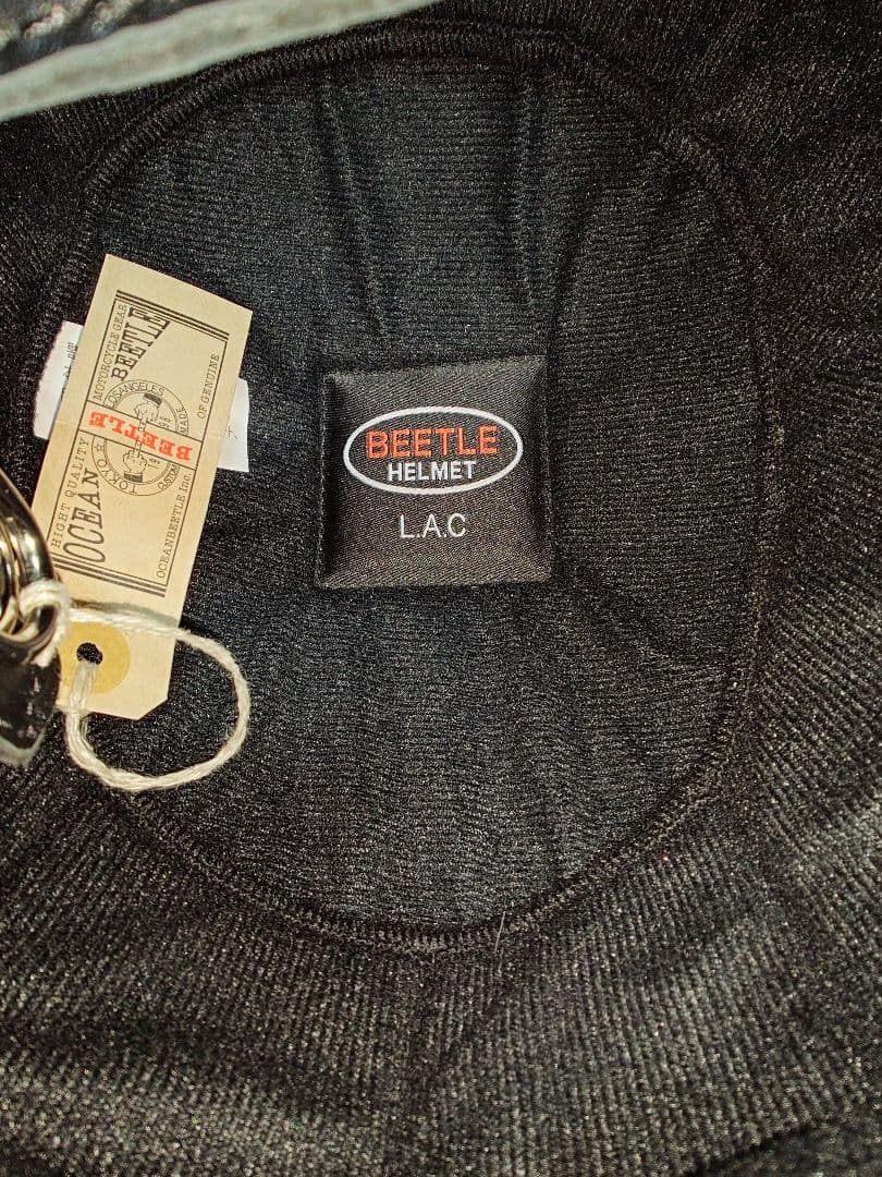 OCEANBEETLE ブラック ジェットヘルメット◆LAC◆