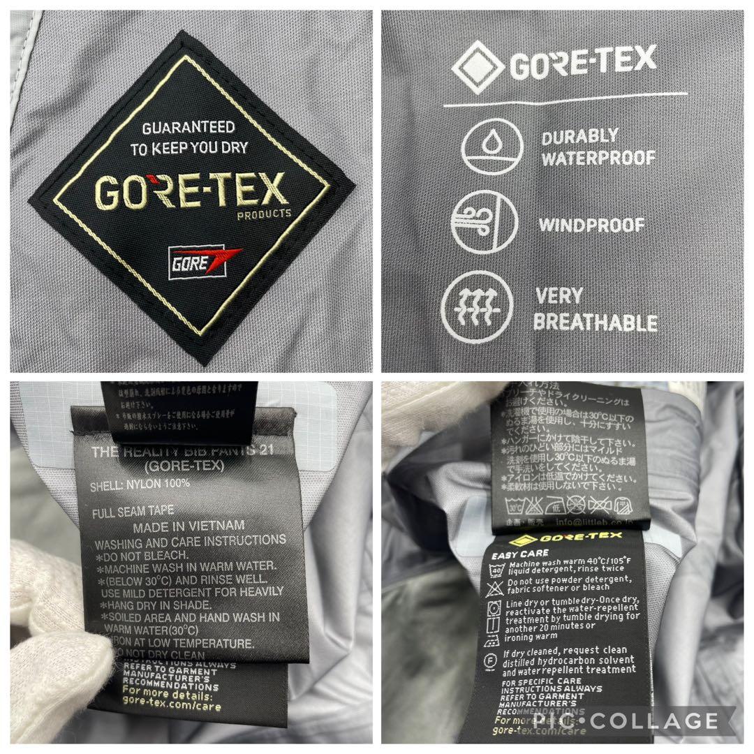 スノーボード 22/23 REALITY BIB PANTS 21 GORE-TEX 3L