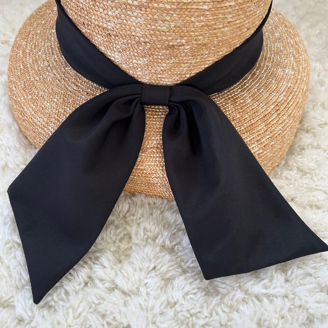 【訳あり】現行品未使用級✨シャポードオー カサブランカ　麦わら帽子