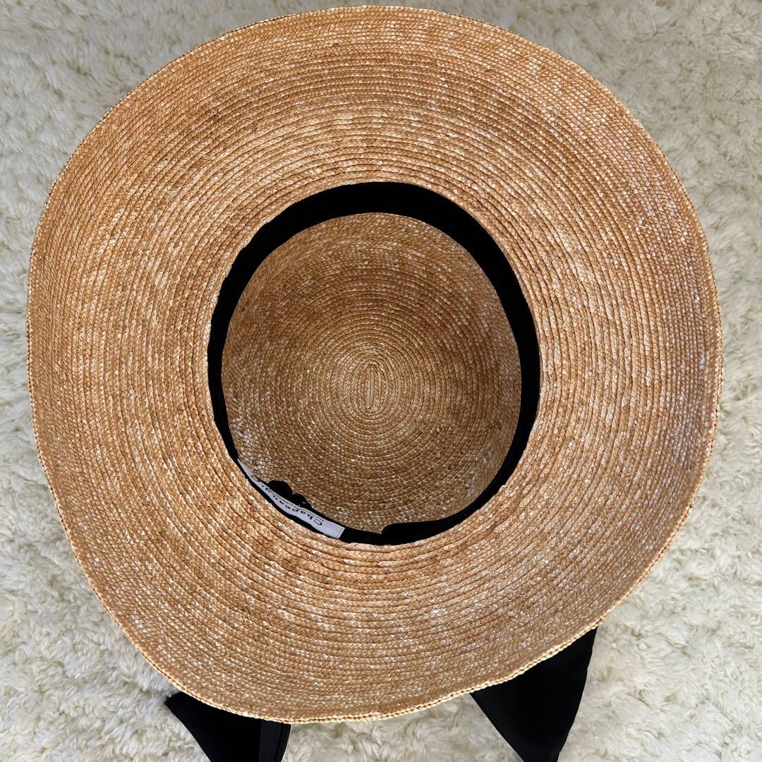 【訳あり】現行品未使用級✨シャポードオー カサブランカ　麦わら帽子