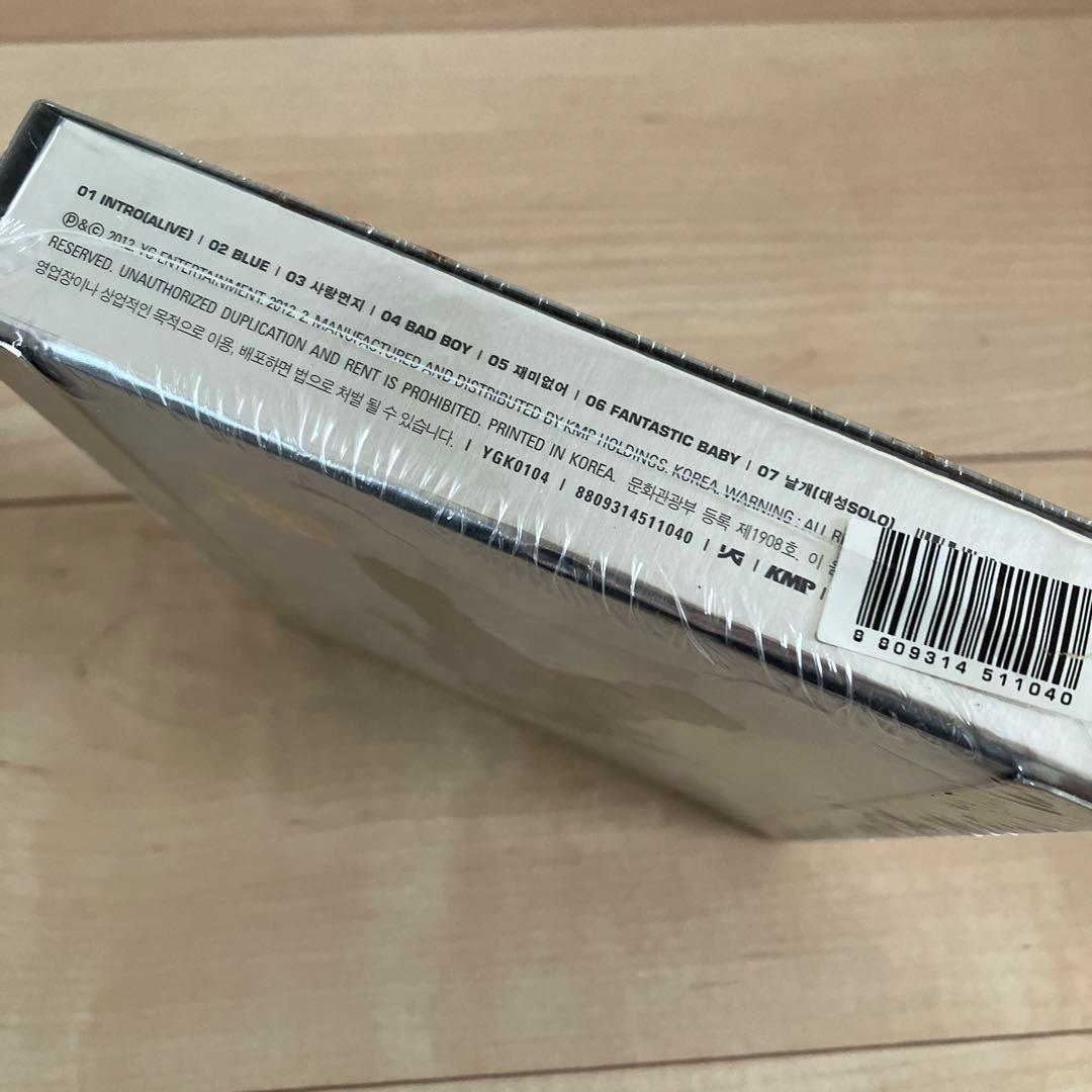 【新品未開封】韓国　SEUNGRI ALIVE スンリ CD トレカ