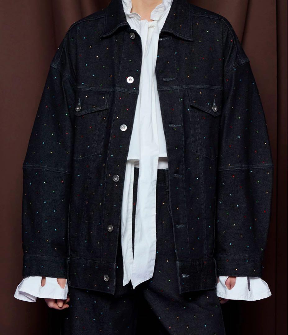 ジャケット・アウター 2WAY Over Stone Denim Jacket