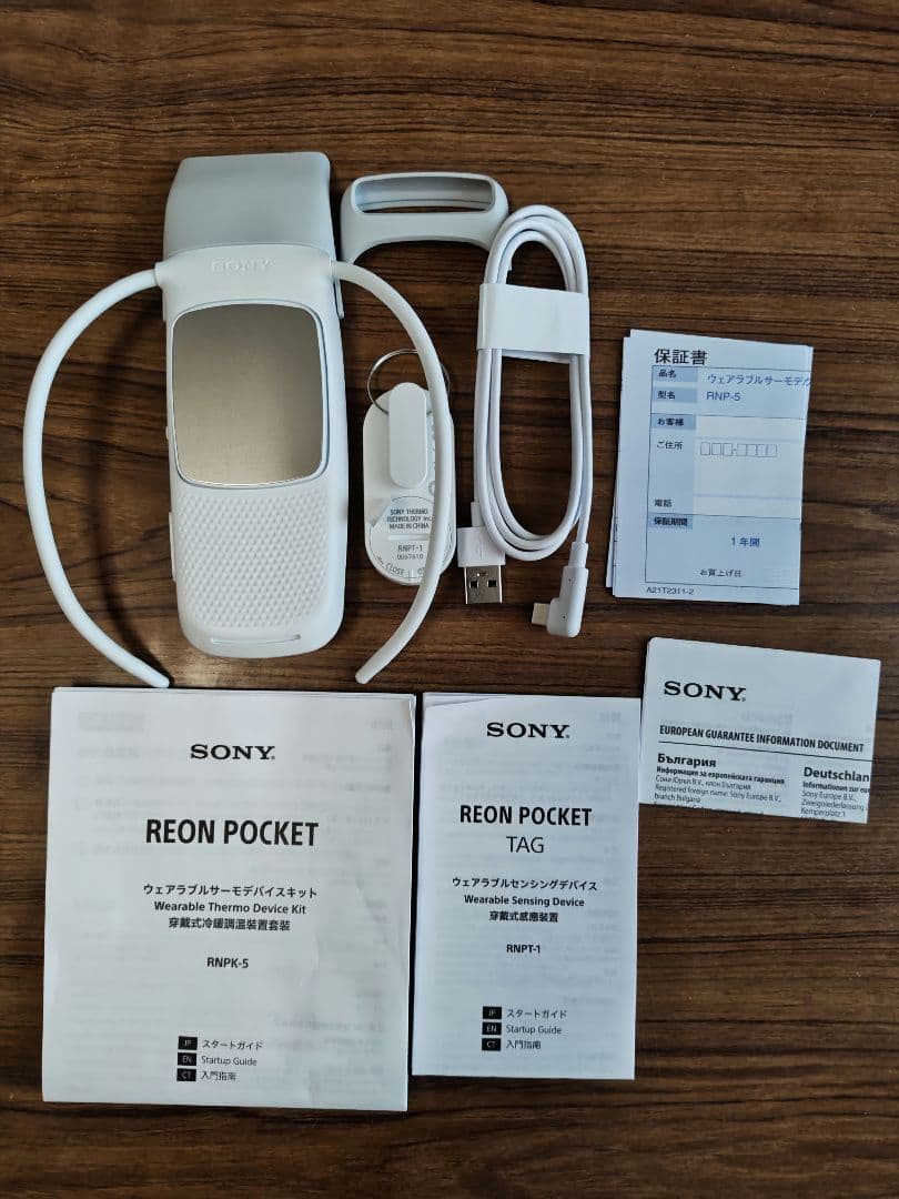 未使用【SONY】REON POCKET5 レオンポケット5