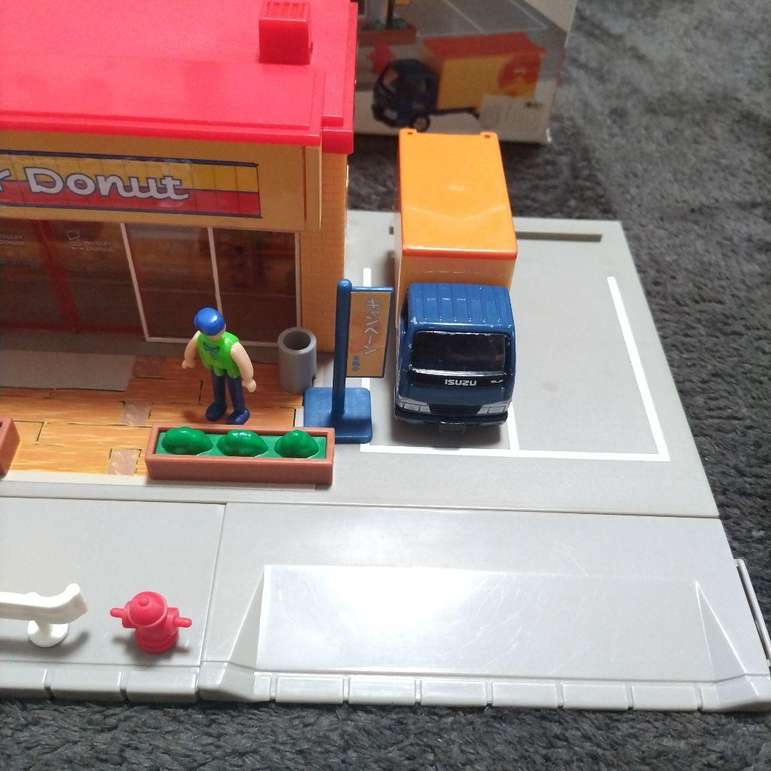 hana　トミカ　トミカタウン　ミスタードーナツ　郵便局　セット売り