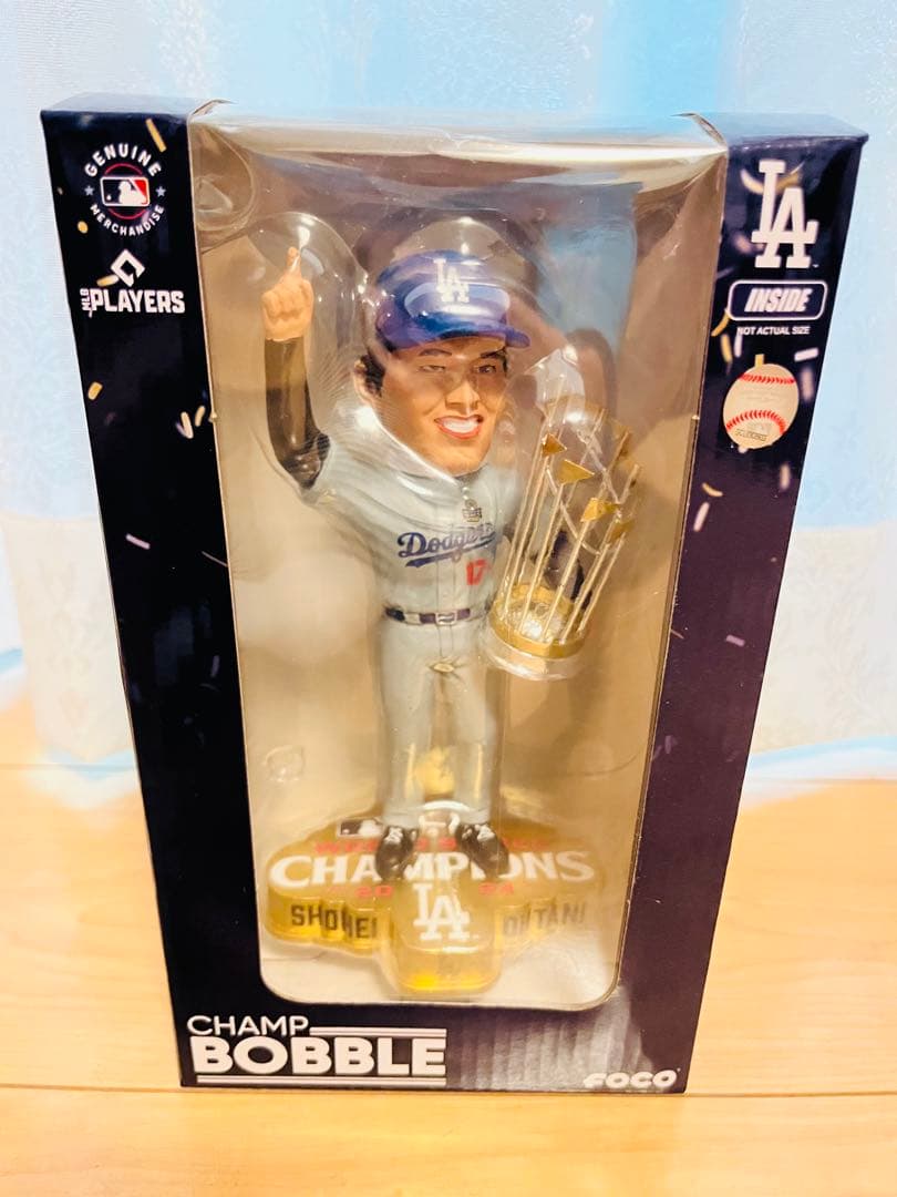 大谷翔平 WS2024チャンピオン ver.2 8インチボブルヘッド③
