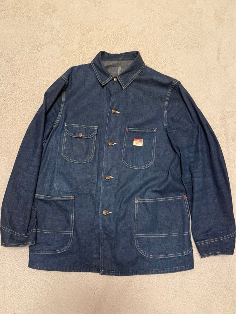 極上 60s ビッグマック カバーオール デニム 42相当 BIG MAC XL
