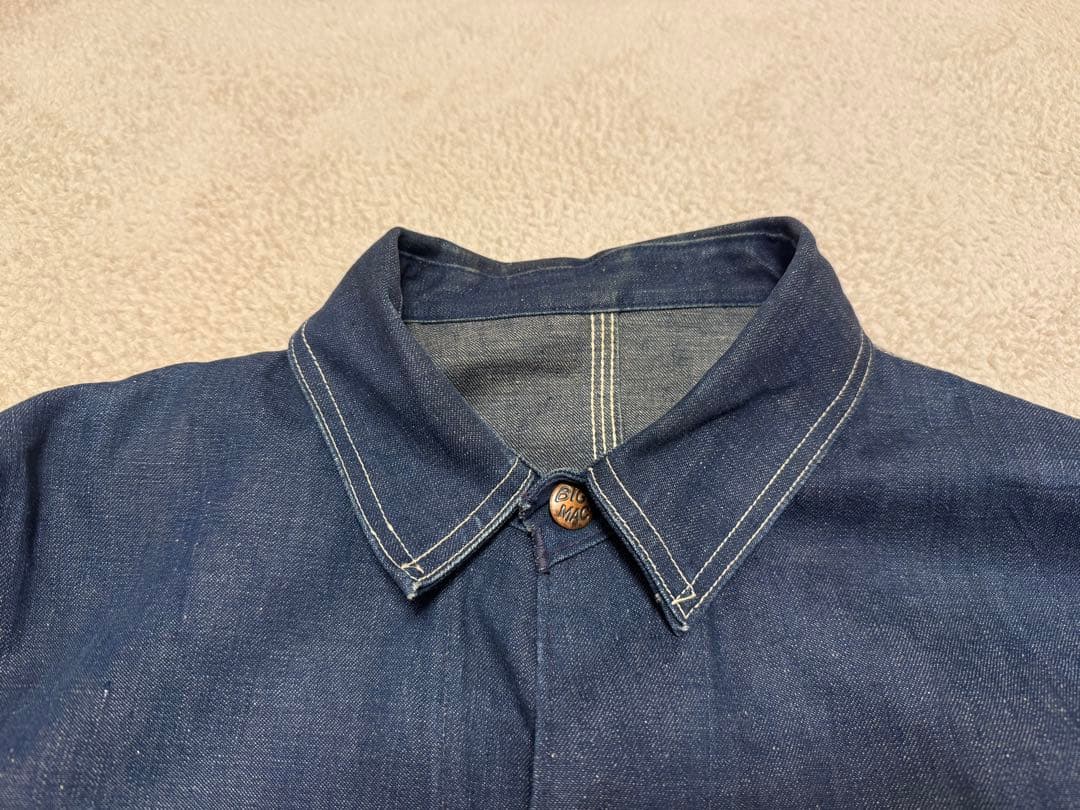 極上 60s ビッグマック カバーオール デニム 42相当 BIG MAC XL
