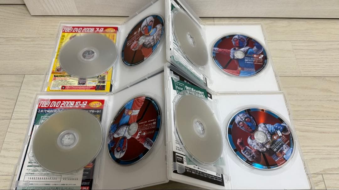 キカイダー０１　 DVD 1-4巻セット
