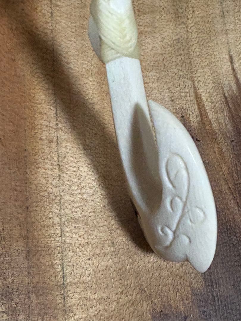 ボーンカービングネックレス(sw55)マッコウ×アバロンシェル7/30限定値下