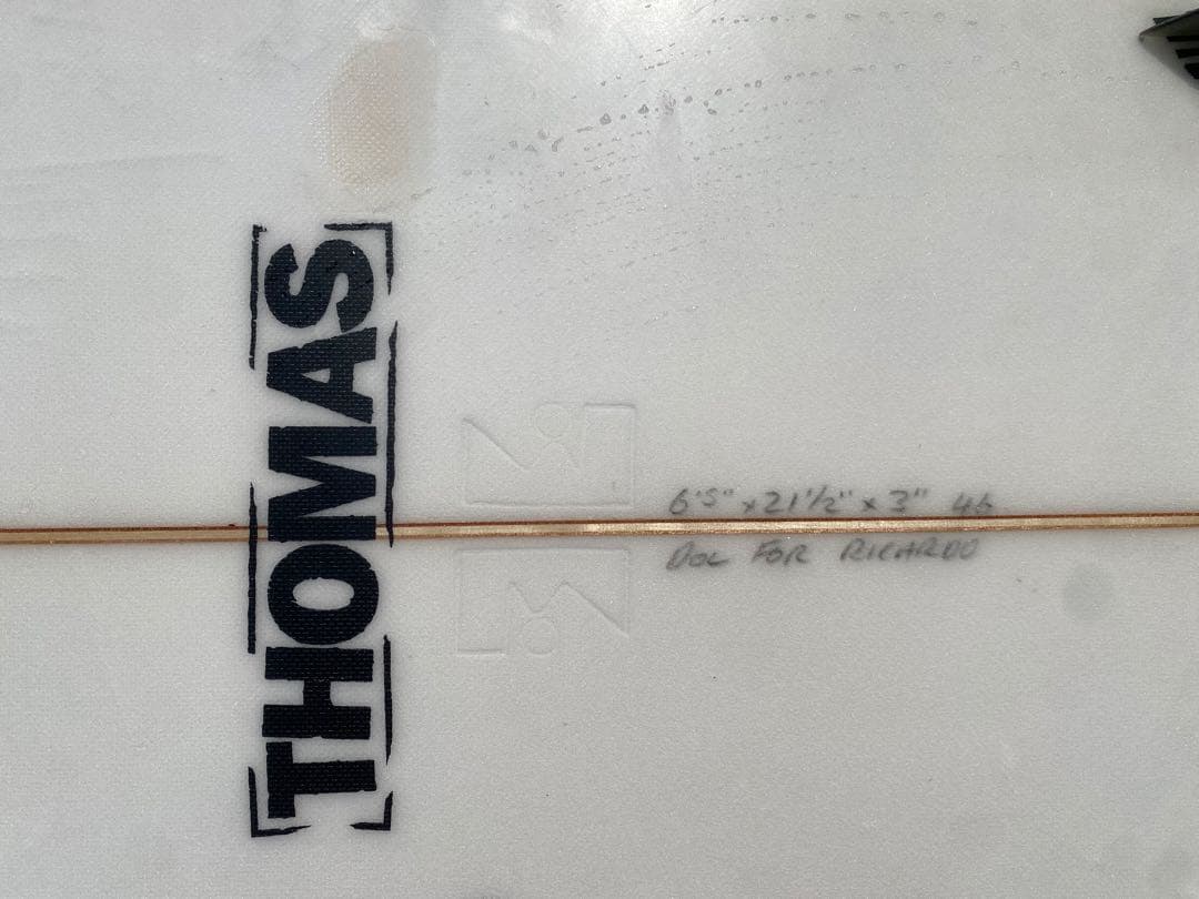 THOMAS サーフボード 6'5\" Twinzer 【手渡し限定】