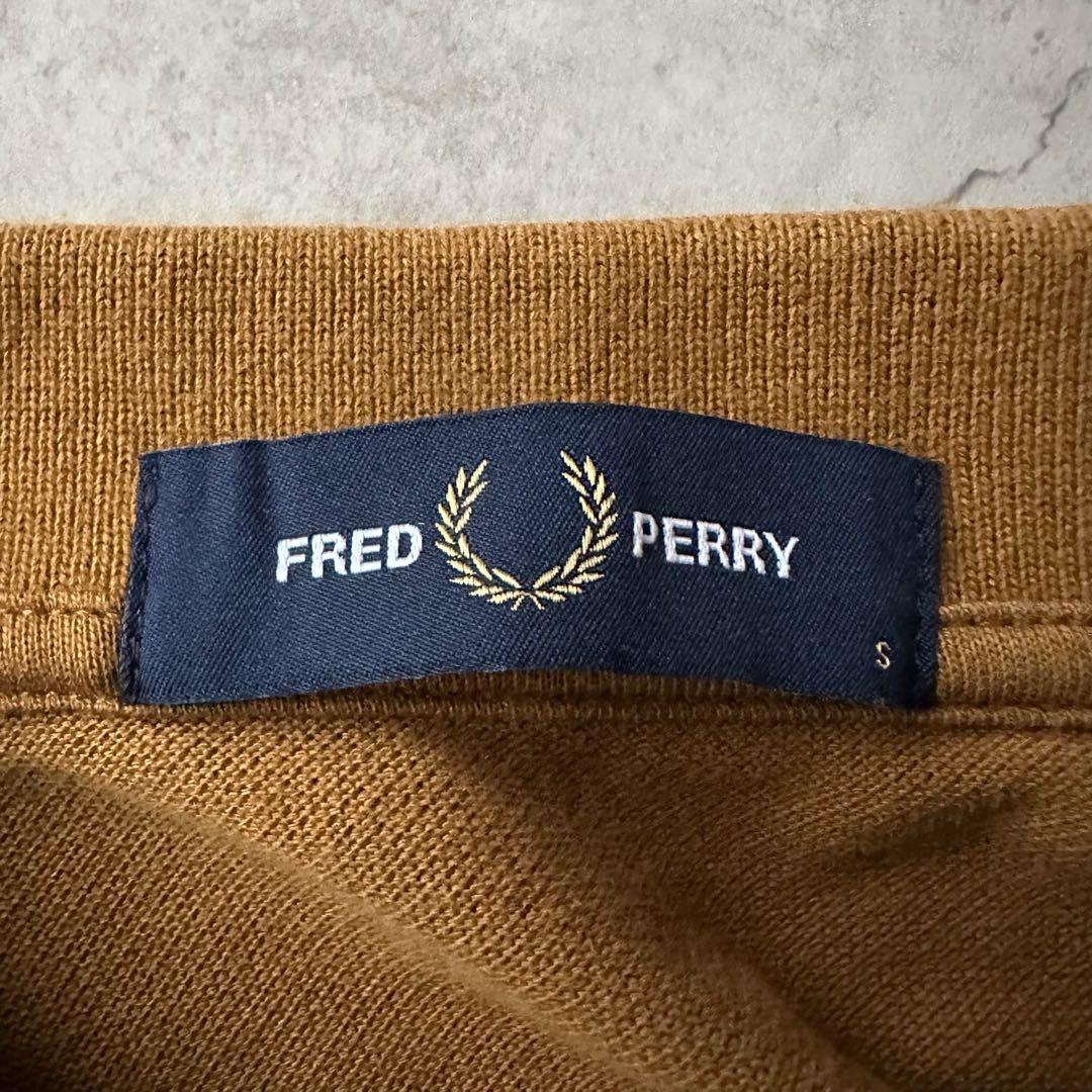 FRED PERRY フレッドペリー ポロシャツ 長袖 ロゴ