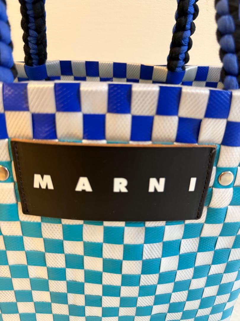 マルニ バッグ MARNI ジャージーハンドル バスケット かごバック