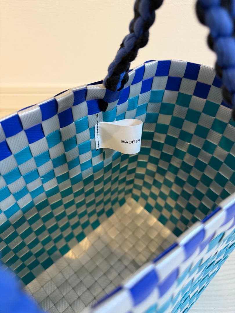 マルニ バッグ MARNI ジャージーハンドル バスケット かごバック