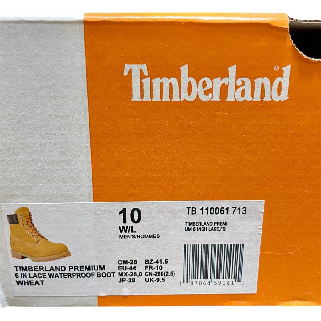 【新品】【未使用】28cm ティンバーランド 6インチブーツ 防水 ウィート