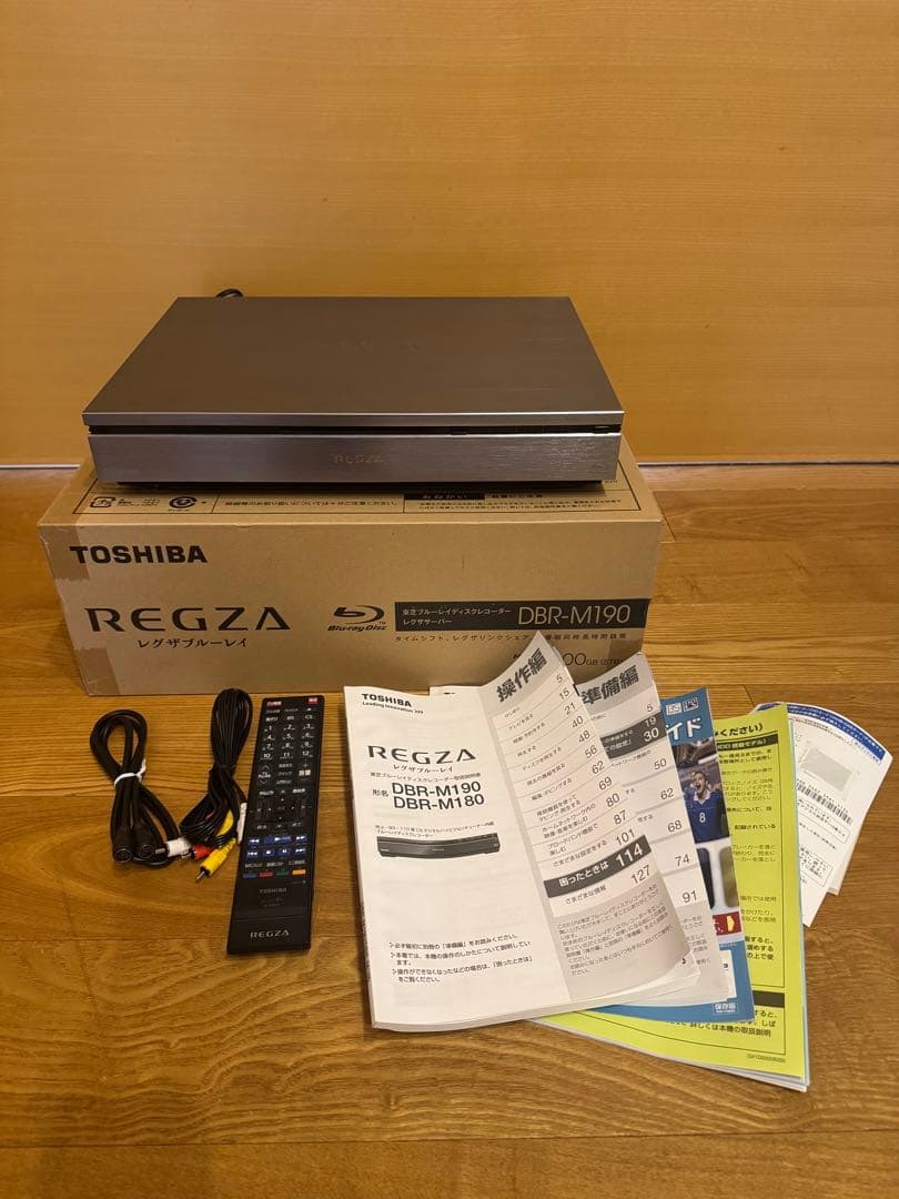 TOSHIBA REGZA DBR-M190 ブルーレイレコーダー 2012年製