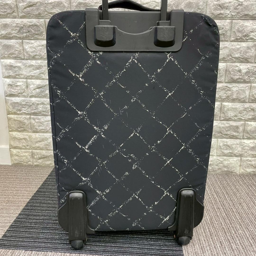 CHANEL　シャネル　旧トラベルライン　キャリーケース　２輪　ブラック