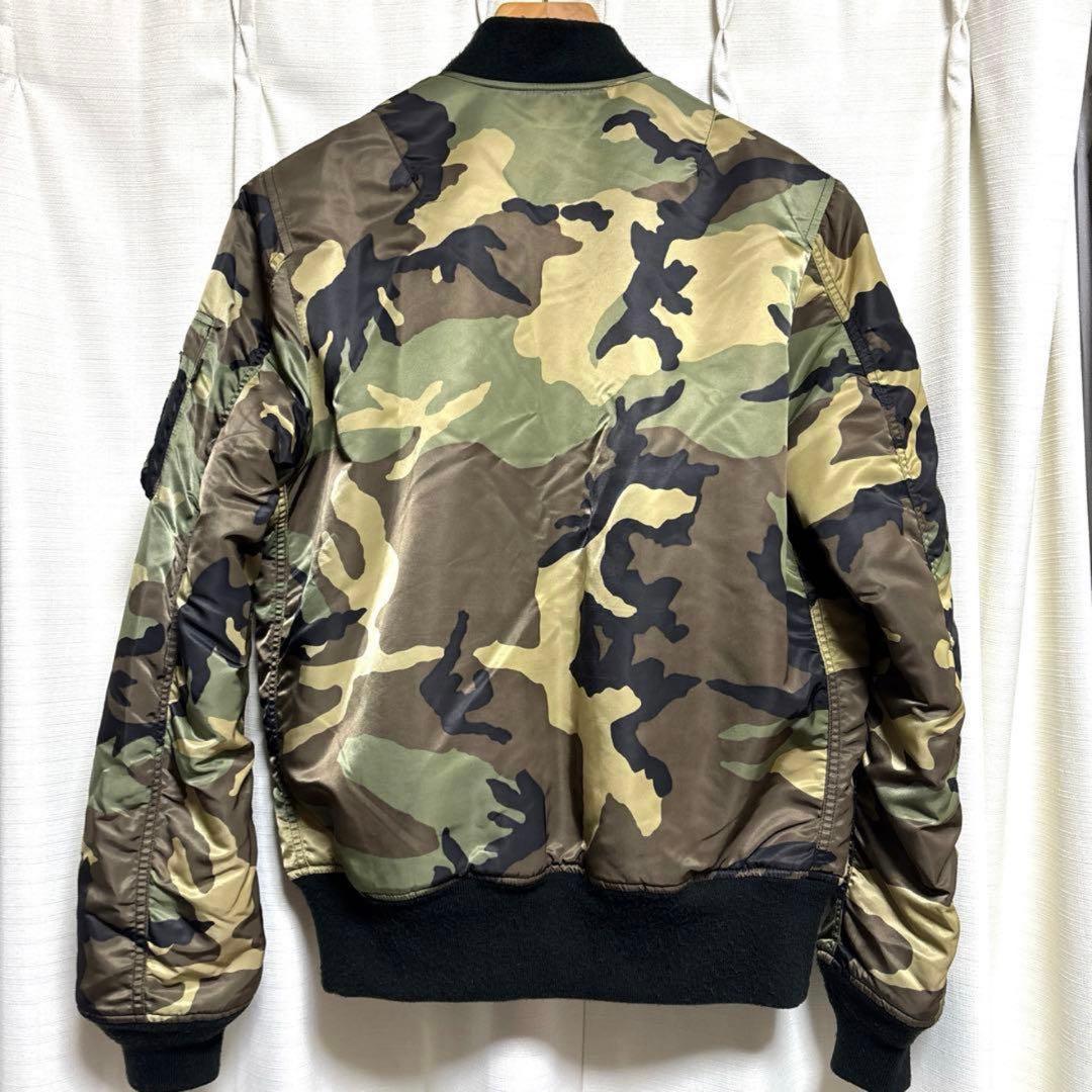 ALPHA INDUSTRIES 迷彩 MA-1ジャケット Lサイズ 専用