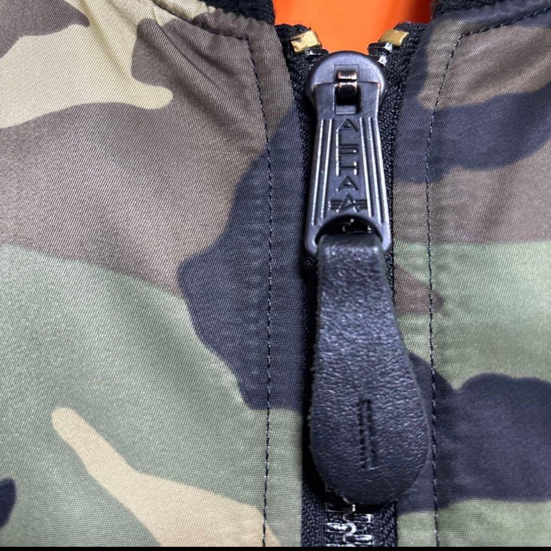 ALPHA INDUSTRIES 迷彩 MA-1ジャケット Lサイズ 専用