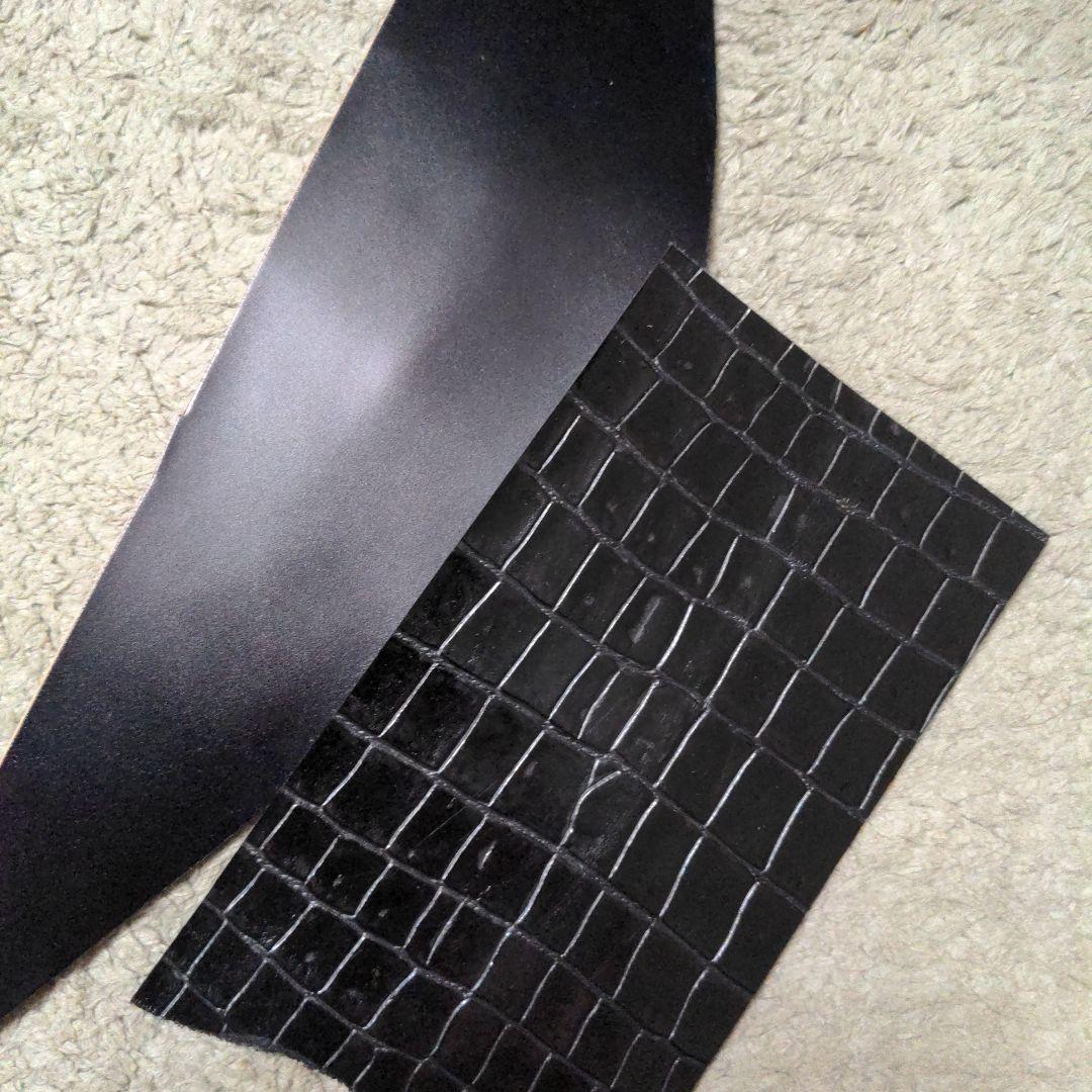 hyama9　オーダー製作　コードバン　クロコ型押し