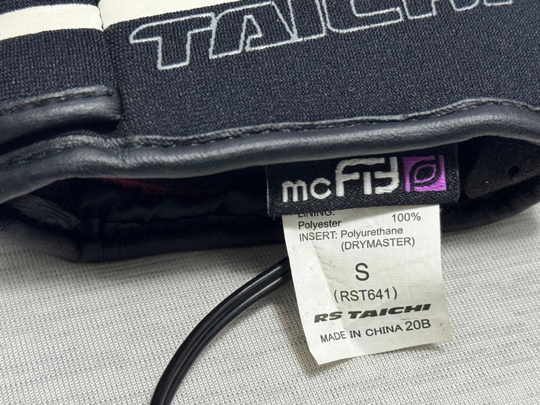 RS TAICHI 電熱グローブ　アームドショートグローブ　Sサイズ