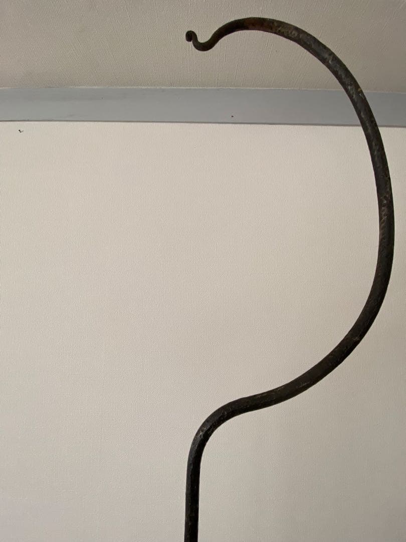 アンティーク　鳥籠ハンガー　100年前　シャビーシック