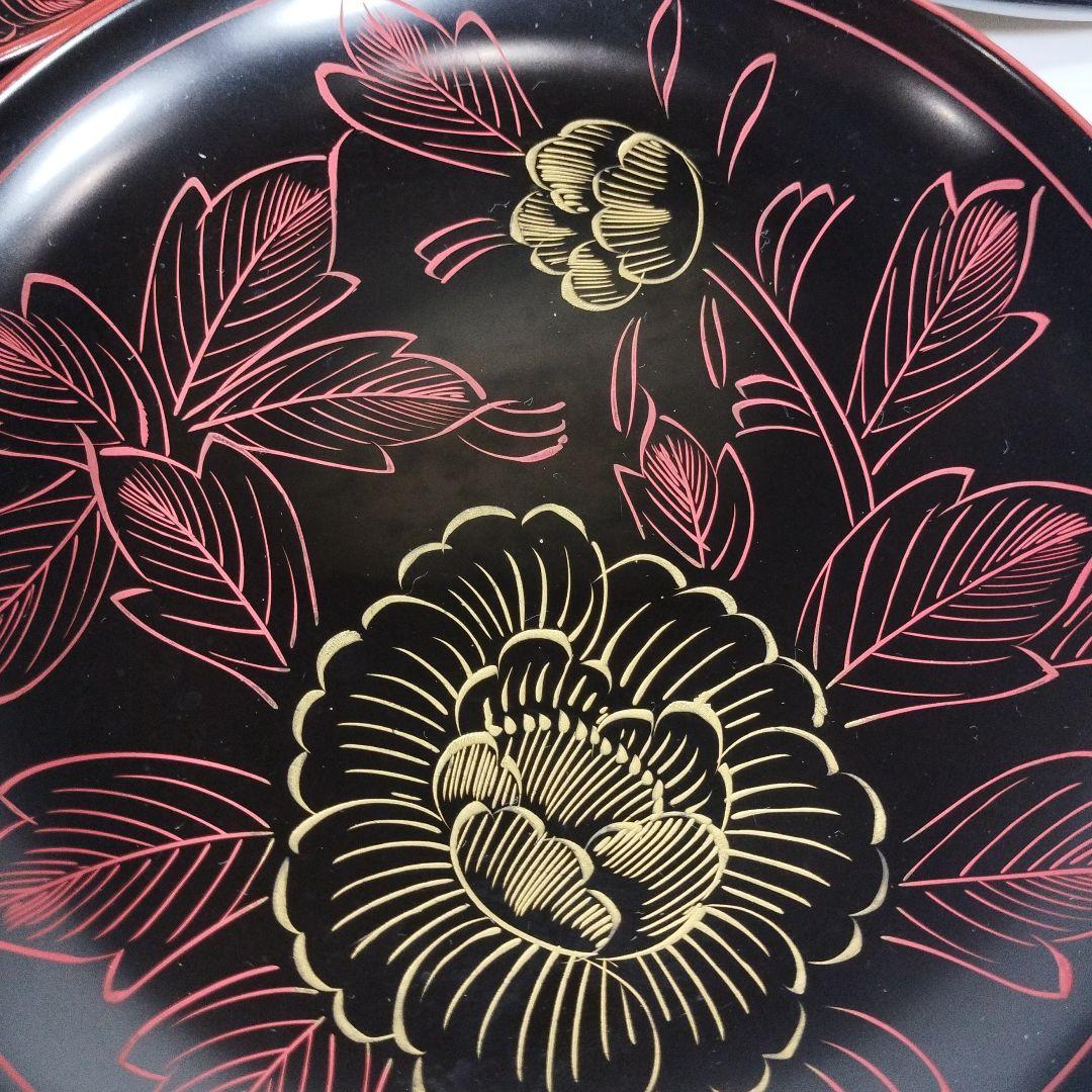 本堅地輪島塗【二段重箱と菓子置き】未使用品 MADE IN JAPAN