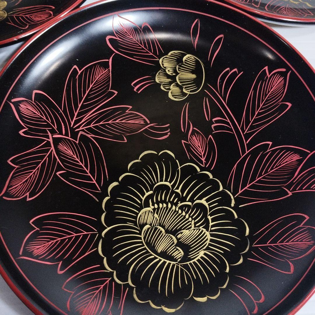 本堅地輪島塗【二段重箱と菓子置き】未使用品 MADE IN JAPAN