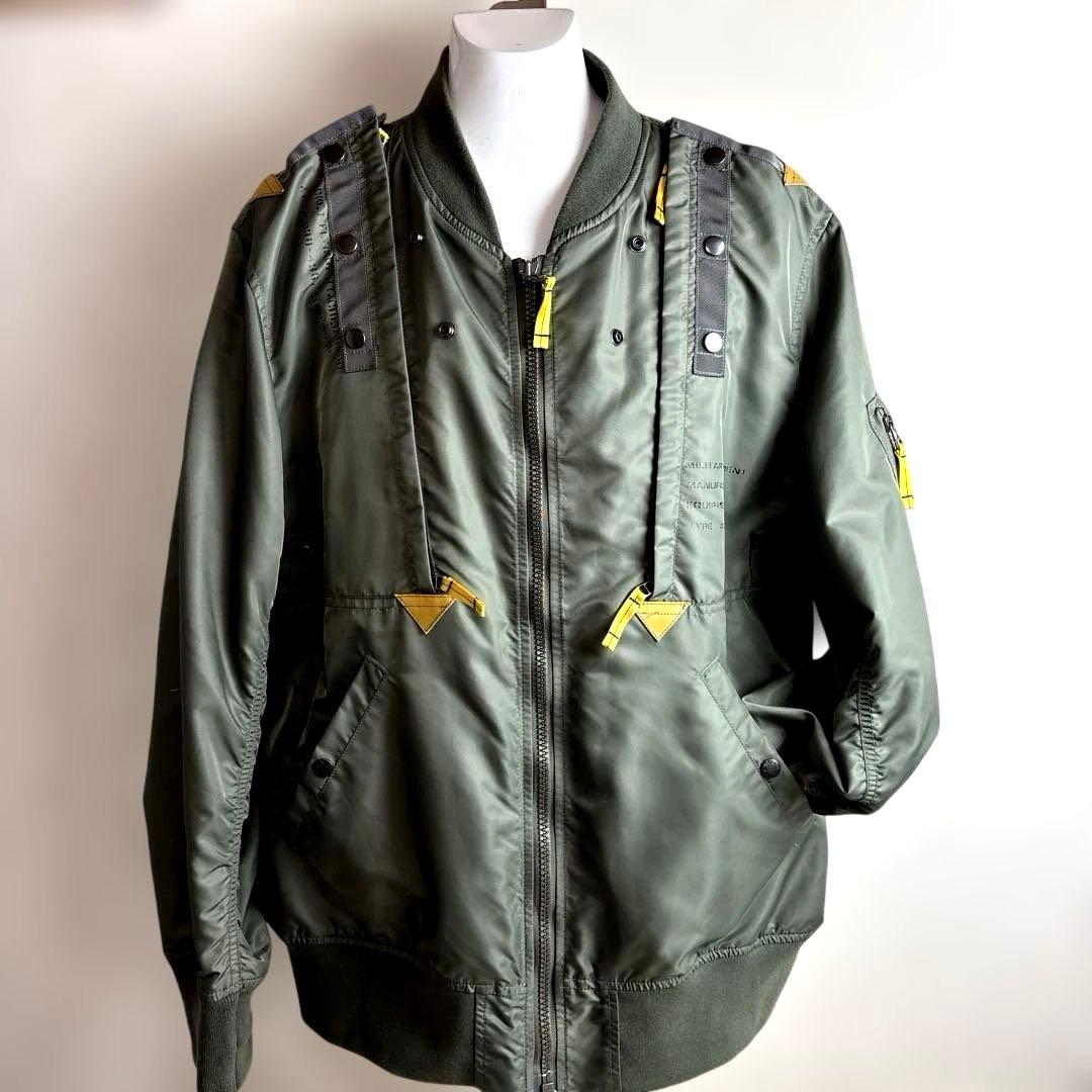 AVIREX LIGHT MA-1 REMODEL TACTICS 2XL 美品