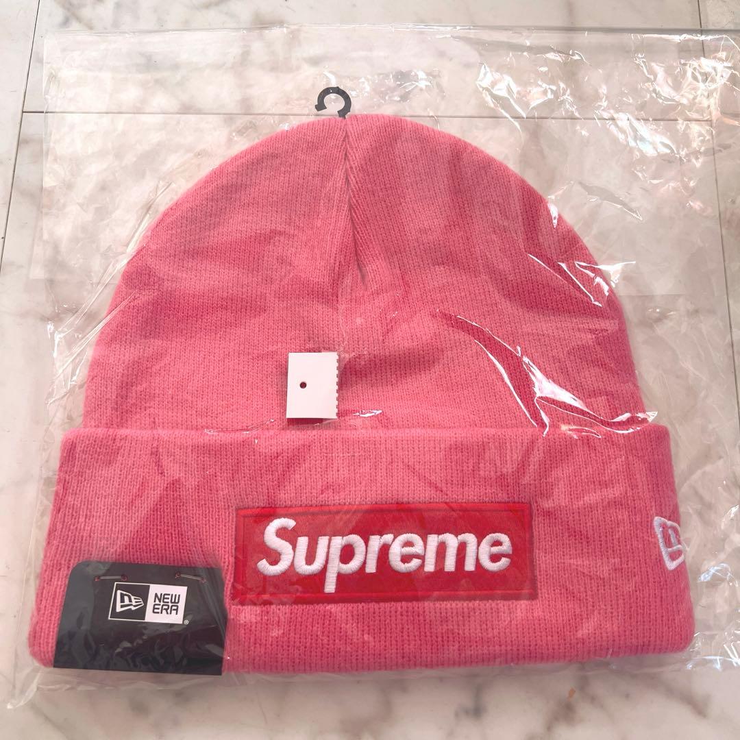 【新品未開封】Supreme New Era Box Logo Beanie