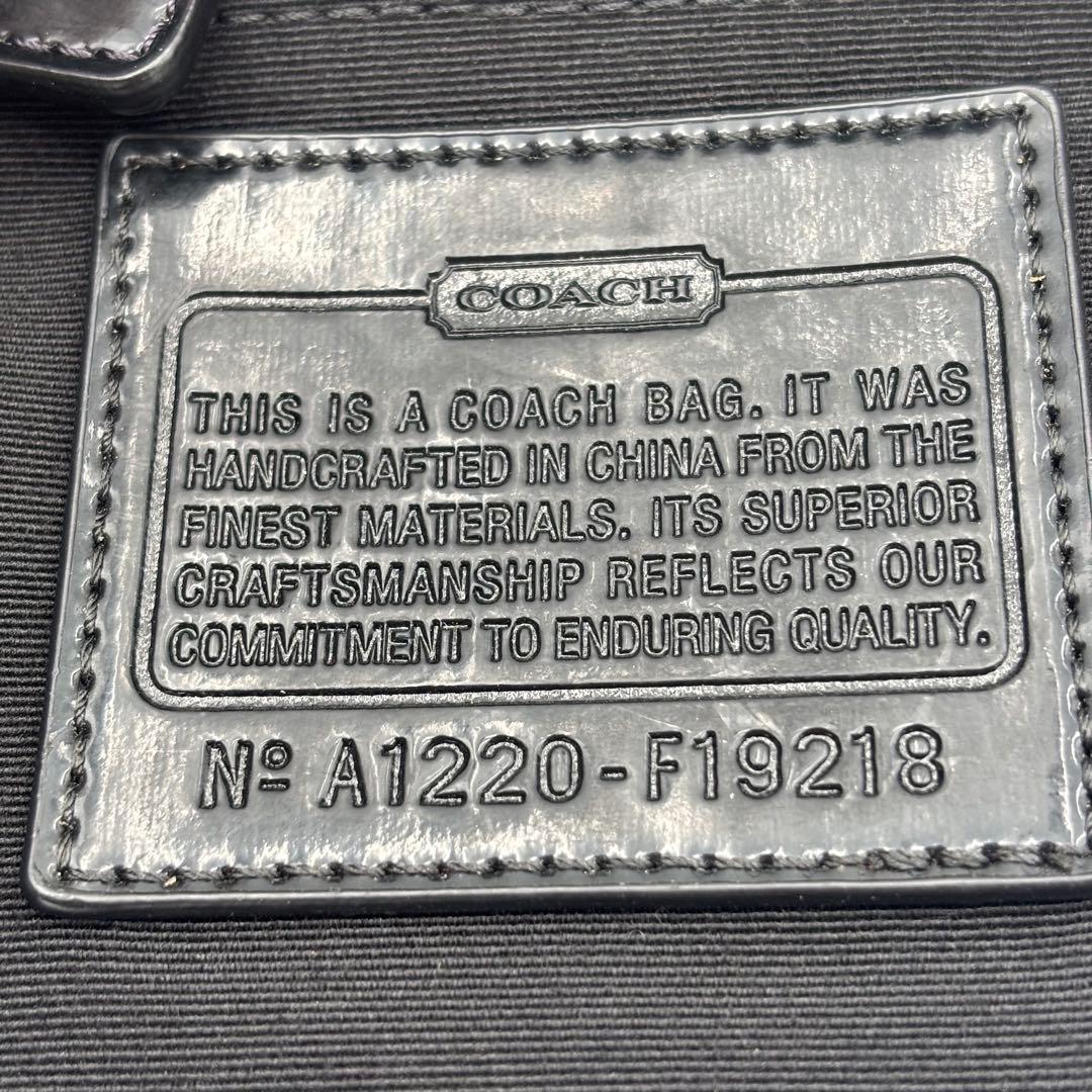 COACH コーチ 2way ワンショルダーバッグ　19218 y2k ブラック