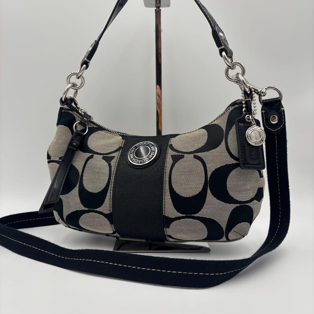 COACH コーチ 2way ワンショルダーバッグ　19218 y2k ブラック
