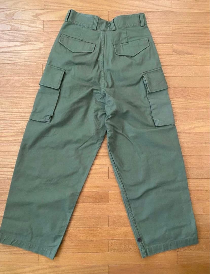 新品WAIPER.inc フランス軍 M-47 カーゴパンツ 前期型