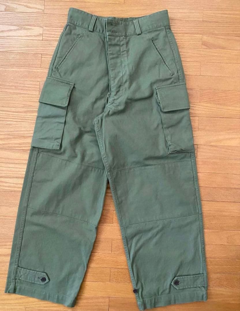 新品WAIPER.inc フランス軍 M-47 カーゴパンツ 前期型