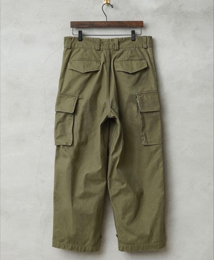 新品WAIPER.inc フランス軍 M-47 カーゴパンツ 前期型