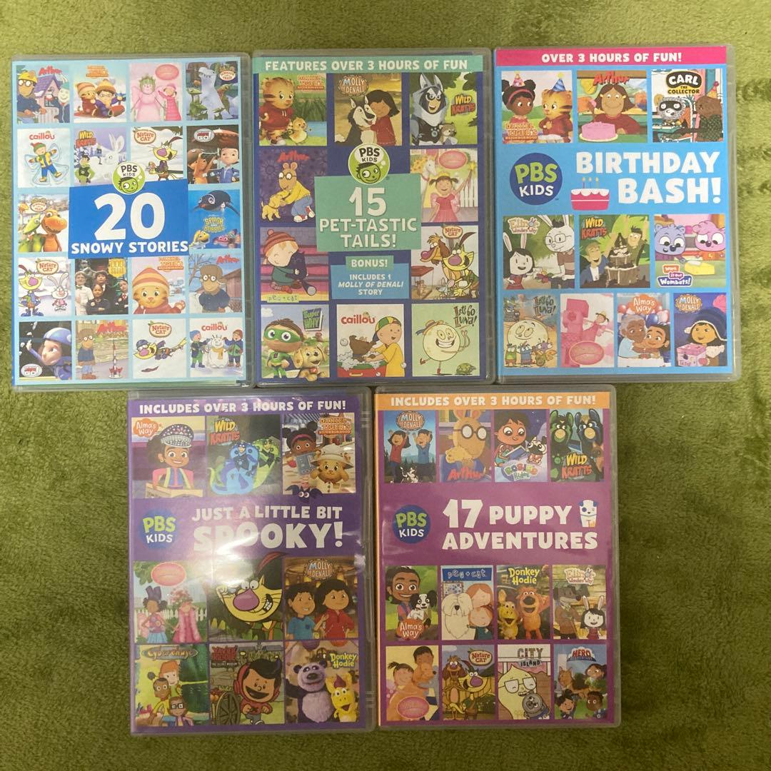 PBS Kids DVDセット 5枚組