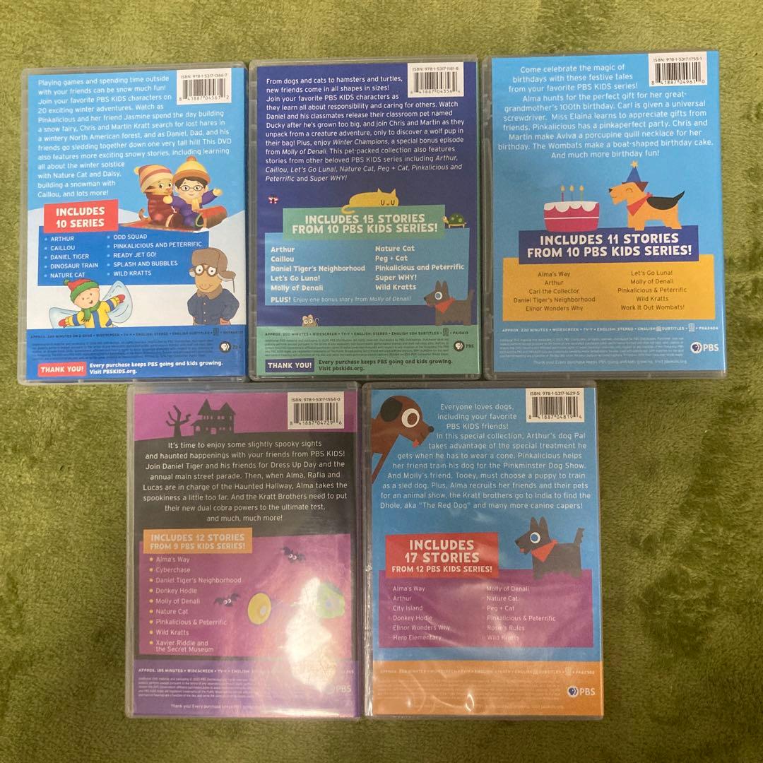 PBS Kids DVDセット 5枚組