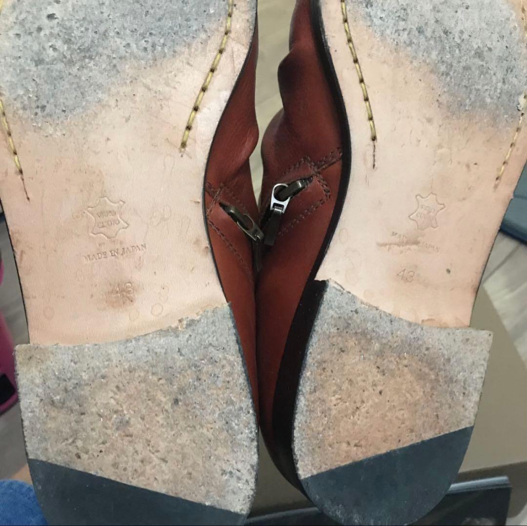 PADRONE パドローネ　キャメル　革靴　美品