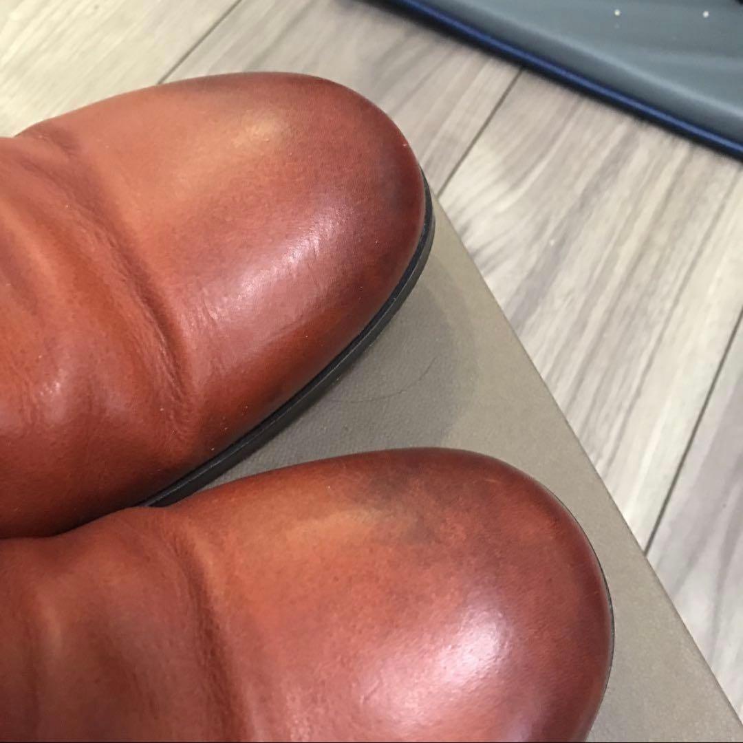 PADRONE パドローネ　キャメル　革靴　美品