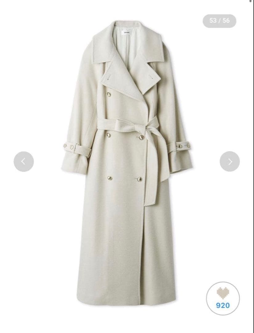 snidel ウールカシミヤスタンドカラーコート