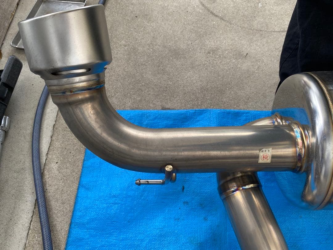 GRスープラSZ-R HKS スーパーターボマフラー