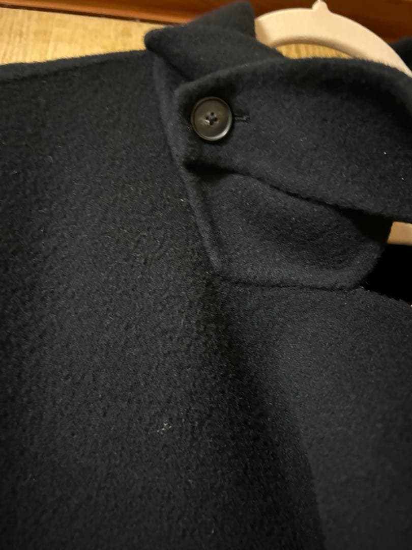 自由区【今季】ウールリバーダブルブレストコート