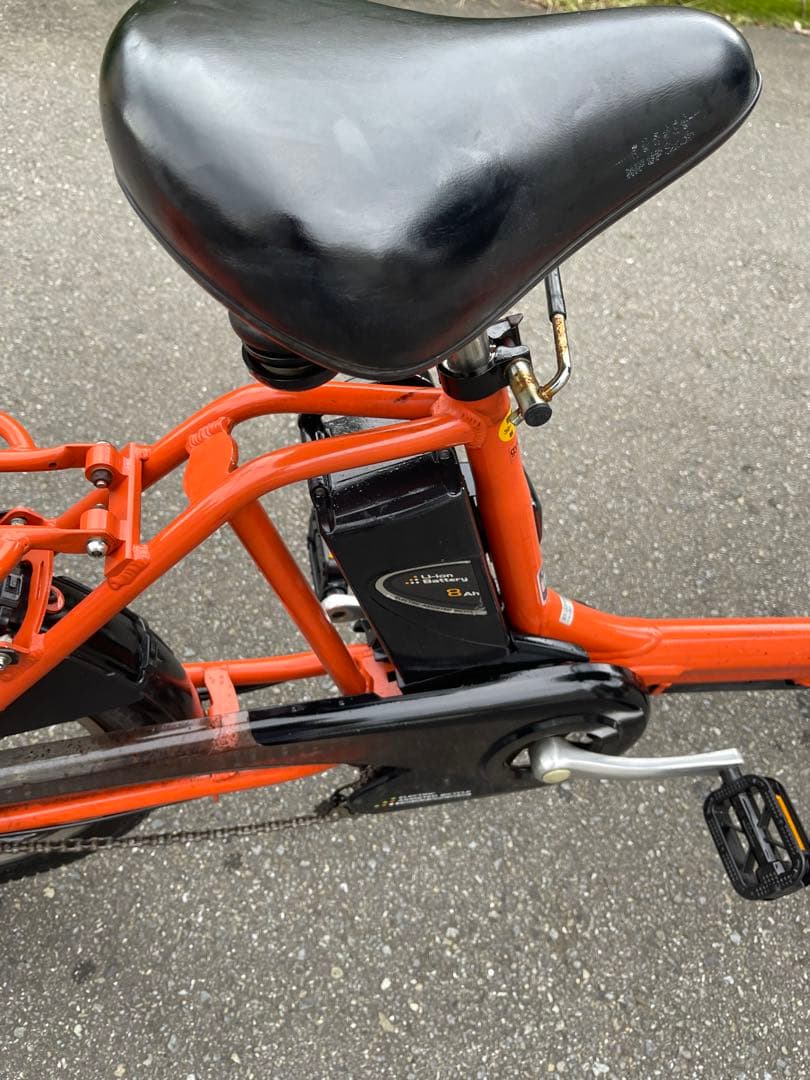 【Panasonic】子供乗せ電動自転車20型3速LEDライト付属品完備※動作品