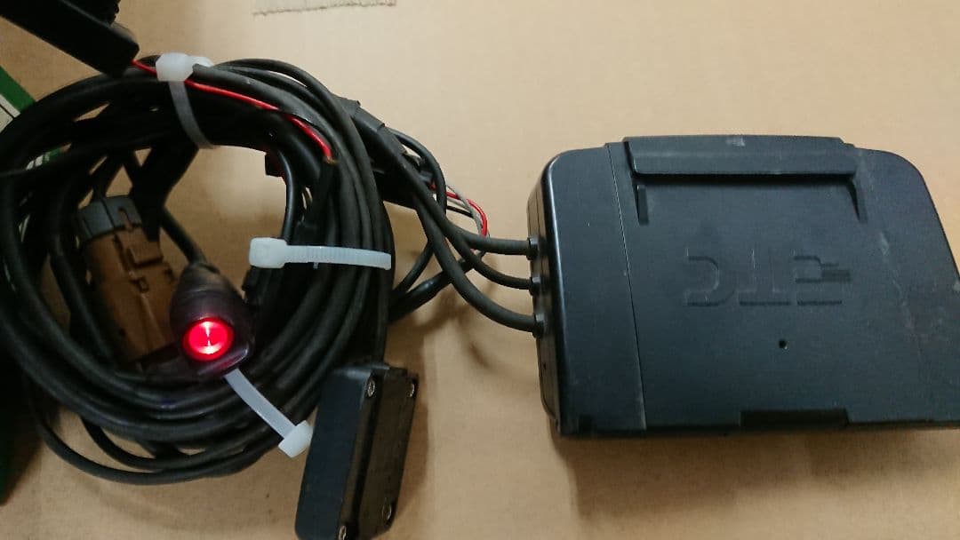 オートバイ バイク用　ETC　通電確認済み