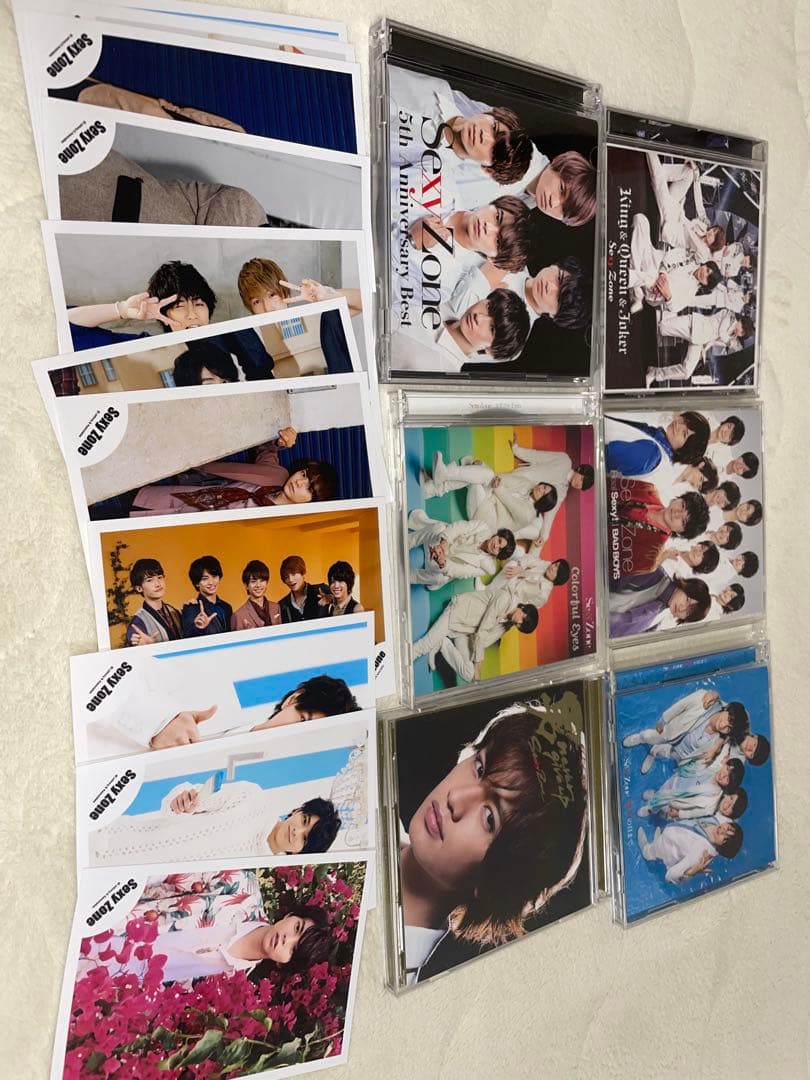 Sexy Zone CDと写真カードセット ペンライト