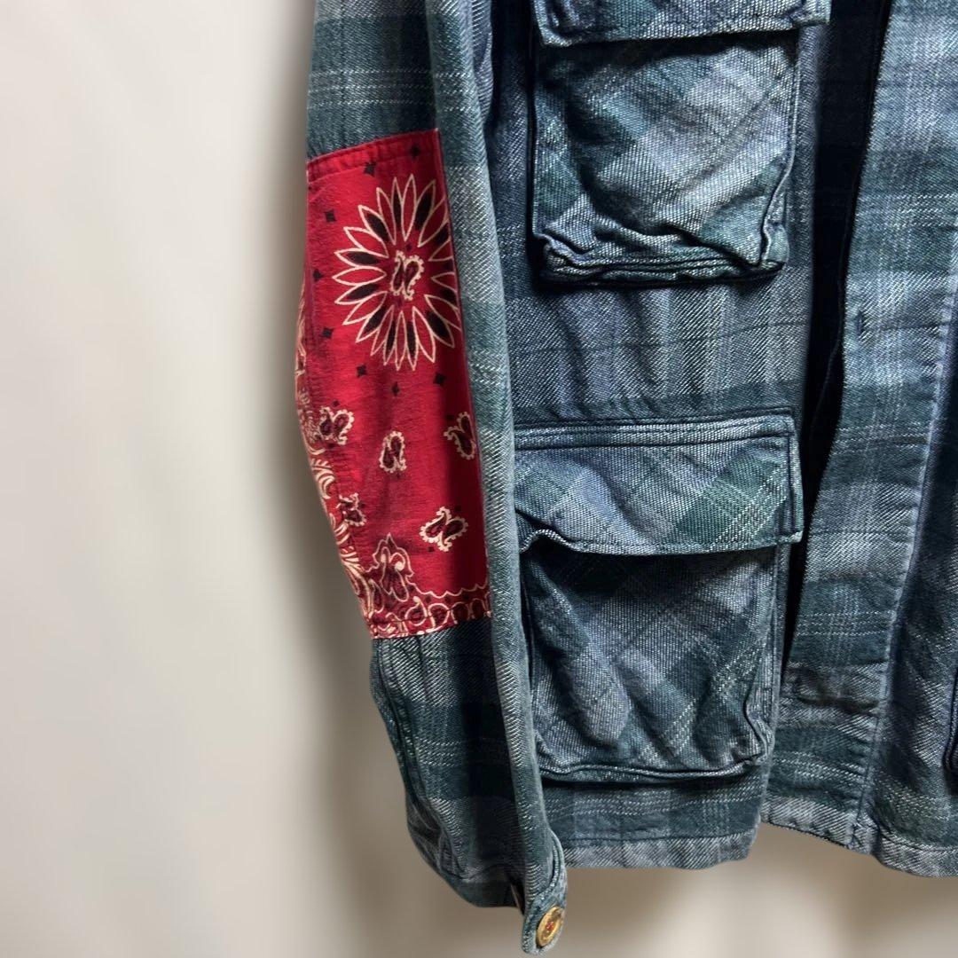 visvim ヴィズヴィム　13SS KILGORE JKT バンダナ切替