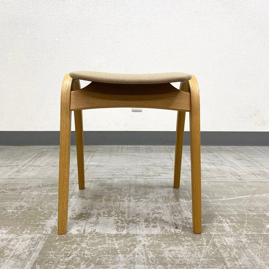 秋田木工 No.202 スツール ナラ材 スタッキングチェア 椅子 3