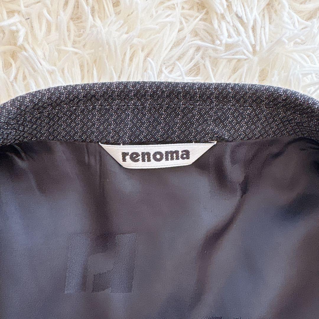 美品　レノマ スリーピース 3ピース セットアップ スーツ 2B ストライプ